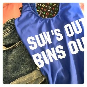 Suns out buns out one piece swimsuit